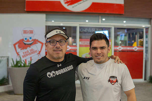 Coaches Javier Aguirre y David Poblete
