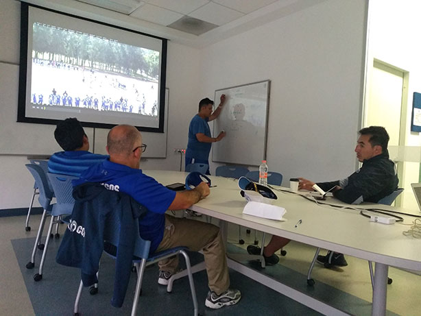 Los coaches de Borregos CCM visitaron a los de Guadalajara
