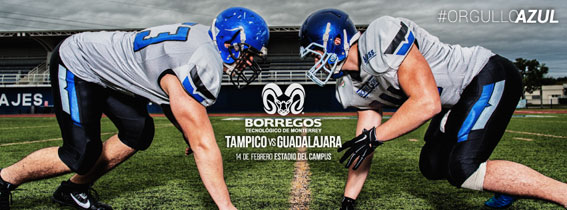 Borregos Tampico recibe a Borregos Guadalajara