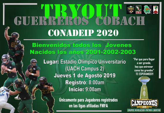 Try Out Guerreros COBACH