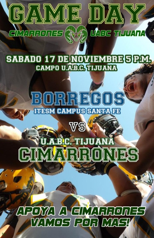 Cimarrones Tijuana vs. Borregos Santa Fe